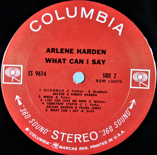 télécharger l'album Arlene Harden - What Can I Say