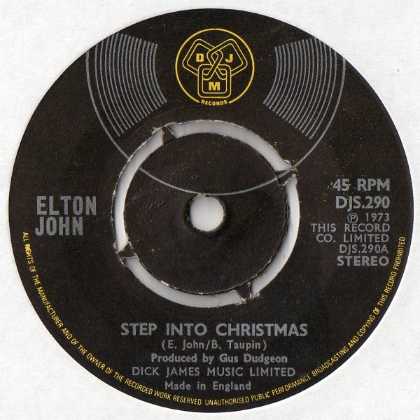 Step Into Christmas 10in – Elton John Official Store