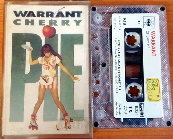 Warrant Cherry Pie 1990 Cassette Discogs 