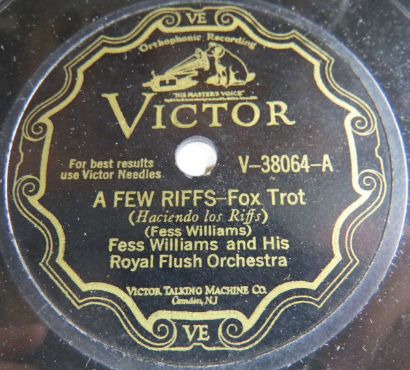 descargar álbum Fess Williams And His Royal Flush Orchestra - A Few Riffs Do Shuffle
