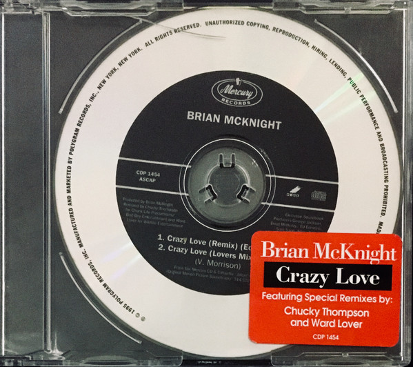 Brian McKnight – Crazy Love (Remixes) (1995, CD) - Discogs