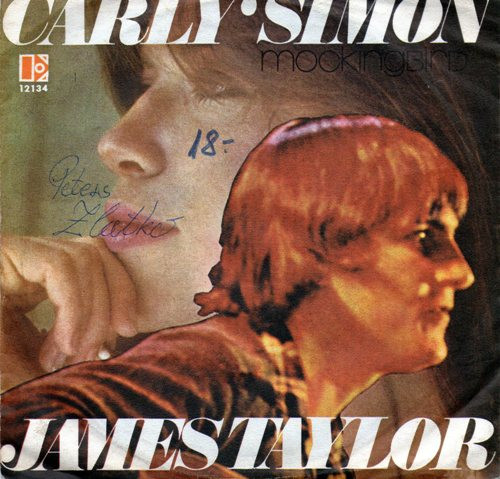 Carly Simon, James Taylor – Mockingbird (1974, Vinyl) - Discogs