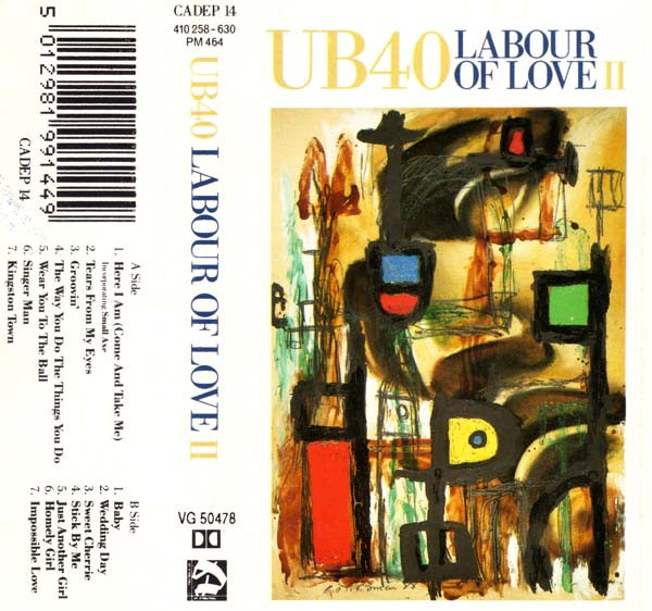 お得大特価UB40「LABOUR OF LOVE Ⅱ」レーザーディスク【特価】未開封 ミュージック