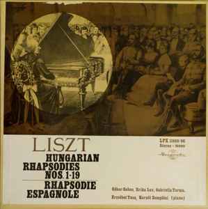 Franz Liszt - Hungarian Rhapsodies Nos. 1-19 / Rhapsodie Espagnole album cover