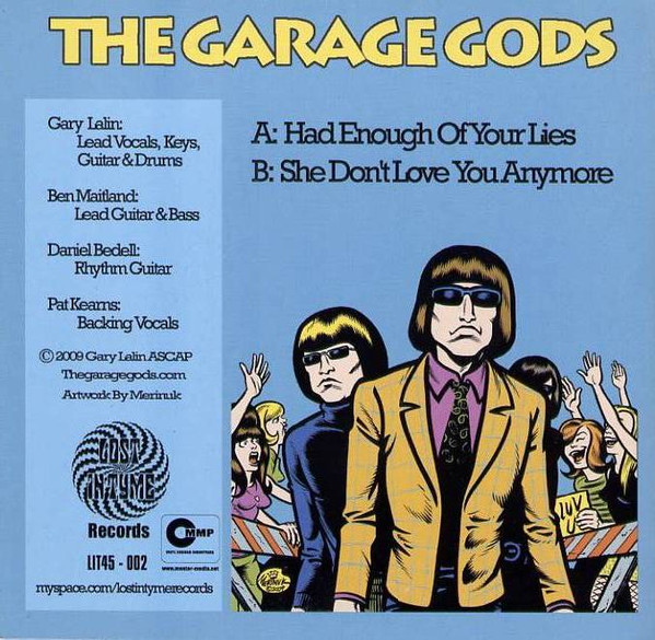 ladda ner album Garage Gods - Had Enough Of Your Lies