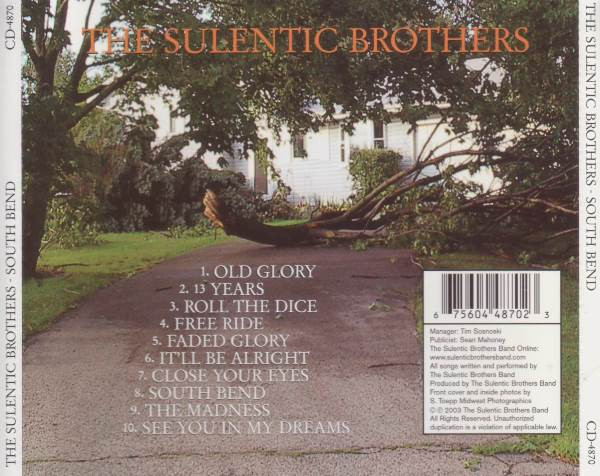 Album herunterladen The Sulentic Brothers Band - South Bend