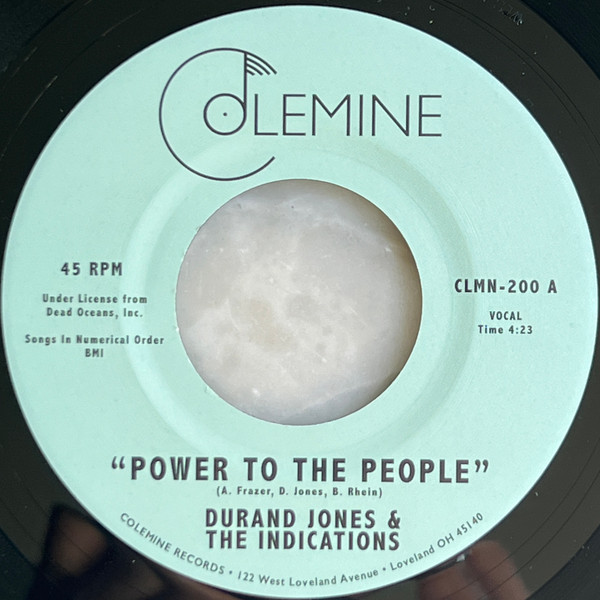 Durand Jones & The Indications – Power To The People (2022, Vinyl 