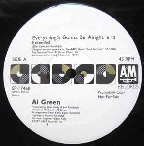 Al Green - Everything's Gonna Be Alright album cover