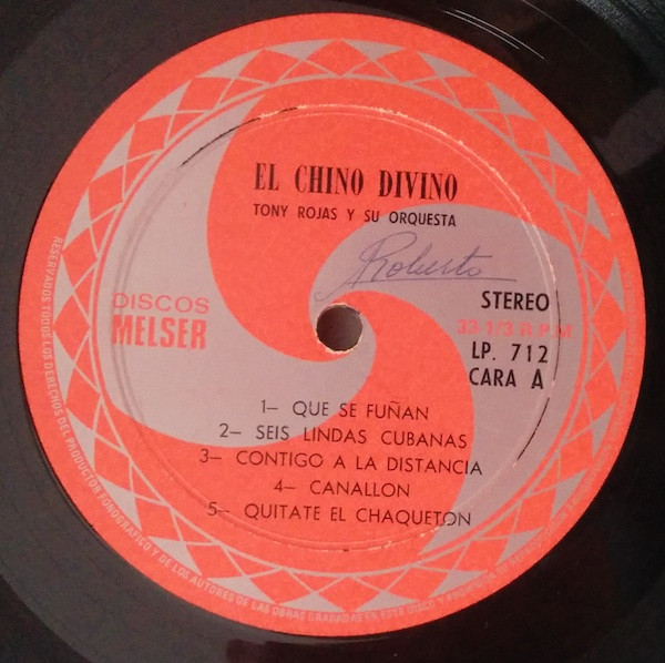 last ned album Tony Rojas And His Orchestra - El Chino Divino