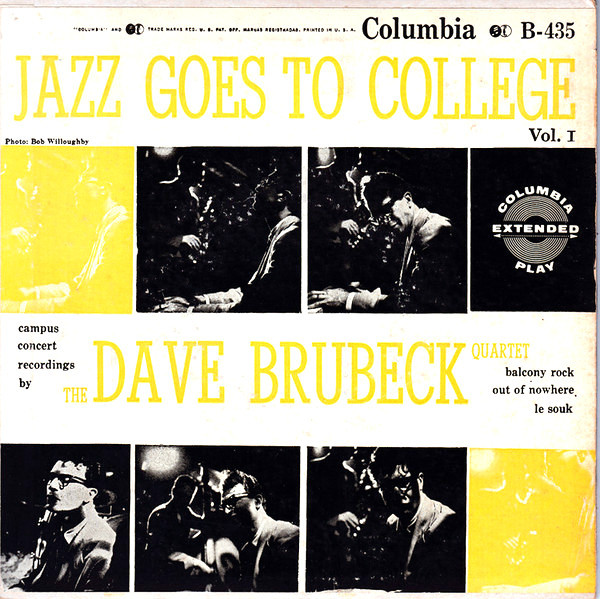 The Dave Brubeck Quartet – Jazz Goes To College - Vol. I (1955 