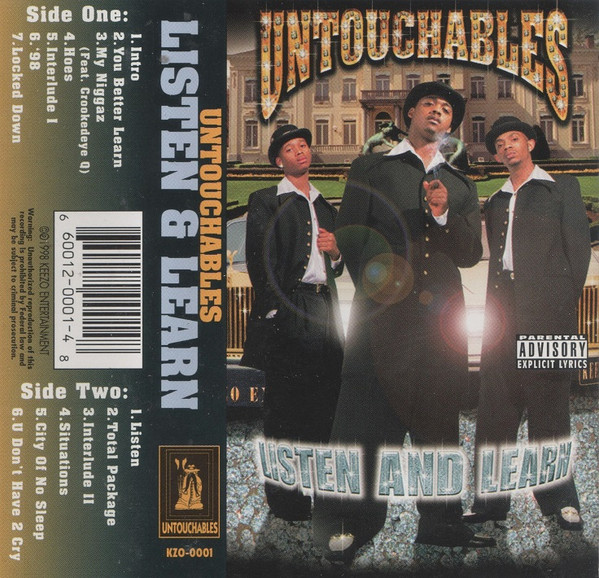 Untouchables – Listen And Learn (1998, CD) - Discogs