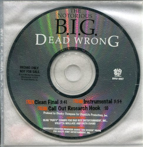 The Notorious B.I.G. – Dead Wrong (1999, Vinyl) - Discogs