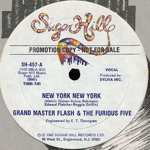 Grand Master Flash & The Furious Five - New York New York 
