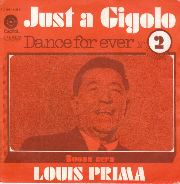 Louis Prima CD: Just A Gigolo (CD) - Bear Family Records