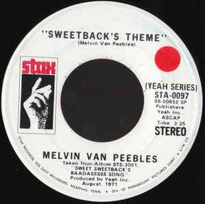 Melvin Van Peebles – Sweetback's Theme (1971, Vinyl) - Discogs