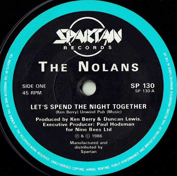last ned album The Nolans - Lets Spend The Night Together