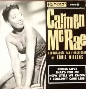 Carmen McRae - Comes Love album cover
