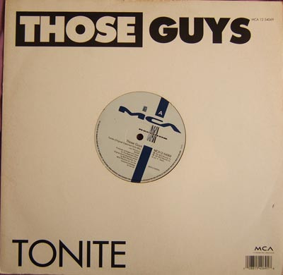 Those Guys – Tonite (1991, Vinyl) - Discogs