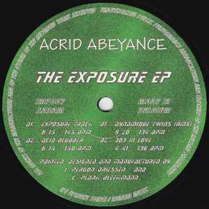 The Exposure EP - Acrid Abeyance