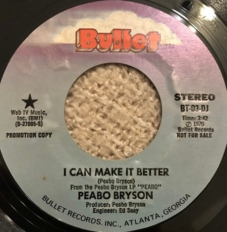 Peabo Bryson – I Can Make It Better (1976, Vinyl) - Discogs