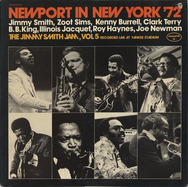 Newport In New York '72 (The Jimmy Smith Jam, Vol 5) (1972, Vinyl