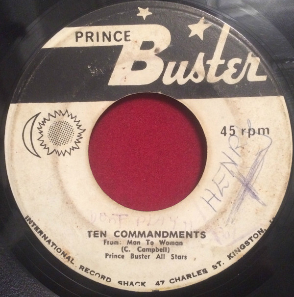 ladda ner album Prince Buster All Stars Dandy & The Blue Beats - Ten Commandments Baby Dont Go