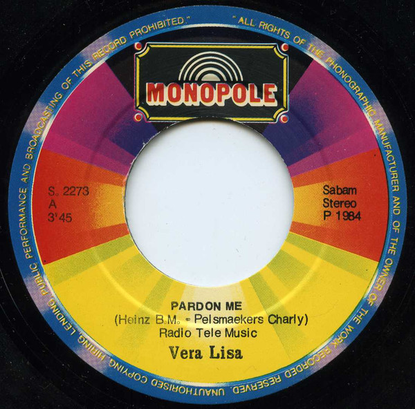 Album herunterladen Vera Lisa - Pardon Me