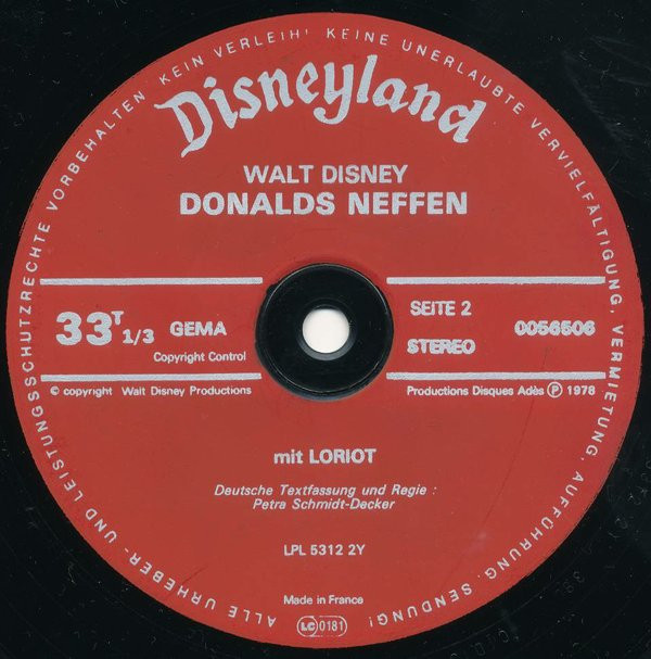 télécharger l'album Walt Disney - Donalds Neffen