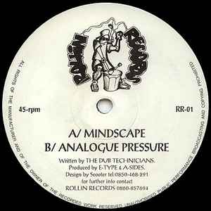 Dub Technicians - Mindscape / Analogue Pressure album cover