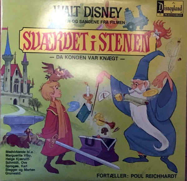 Wreck Månens overflade Sway Walt Disney – Sværdet i Stenen (1976, Vinyl) - Discogs