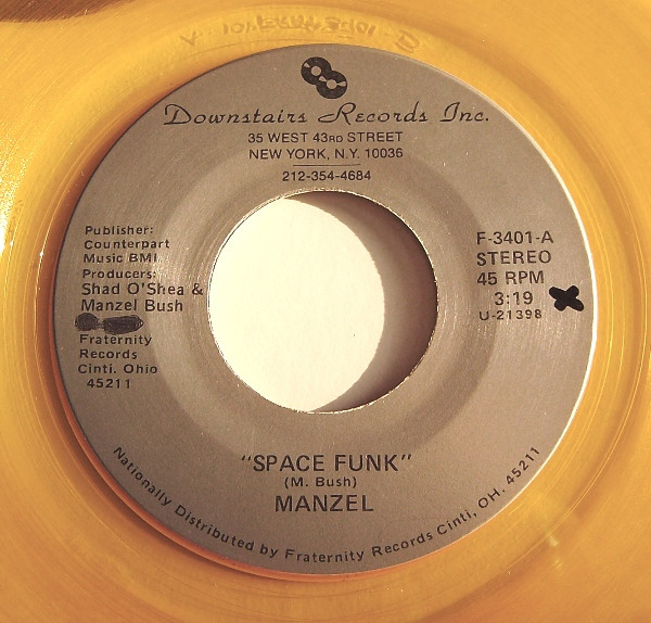 Manzel – Space Funk / Jump Street (1988, Yellow, Vinyl) - Discogs