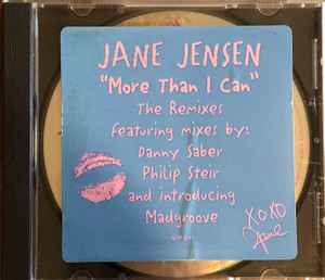 Jane Jensen - More Than I Can - The Remixes album cover