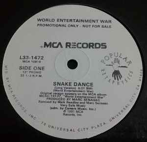 World Entertainment War - Snake Dance album cover