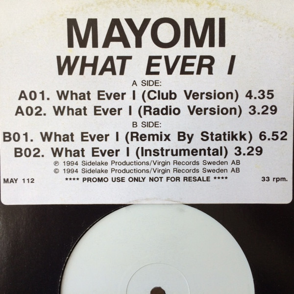 Album herunterladen Mayomi - What Ever I