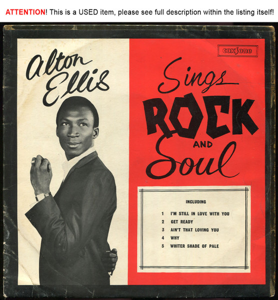 Alton Ellis – Sings Rock And Soul (CD) - Discogs