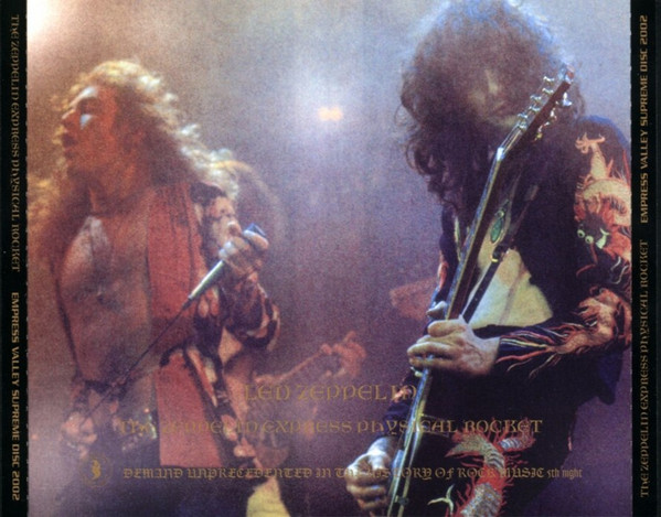 Led Zeppelin – The Earl's Court Incident (5/25/75) (2003, CD