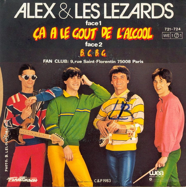 ladda ner album Alex & Les Lezards - Ca A Le Gout De Lalcool