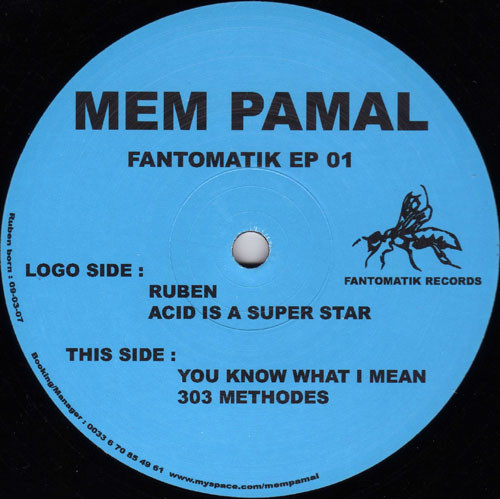 last ned album Mem Pamal - Fantomatik EP 01