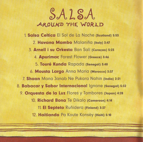 Various - Salsa Around The World | Putumayo World Music (PUT 213-2) - 5