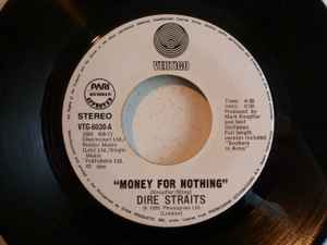 Dire Straits – Money For Nothing (1985, Vinyl) - Discogs