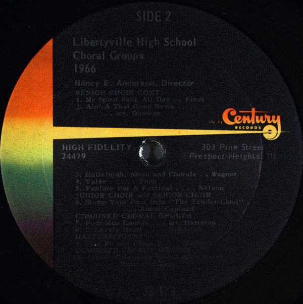 lataa albumi Libertyville High School Choral Groups - Libertyville High School Choral Groups 1966