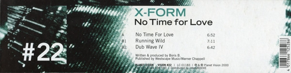 télécharger l'album XForm - No Time For Love Running Wild