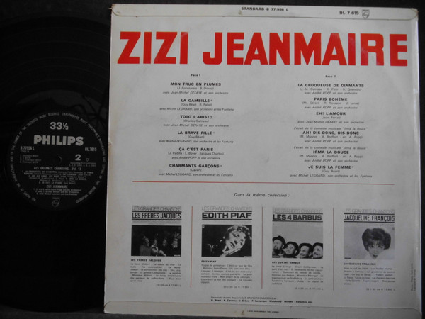 lataa albumi Zizi Jeanmaire - Les Grandes Chansons