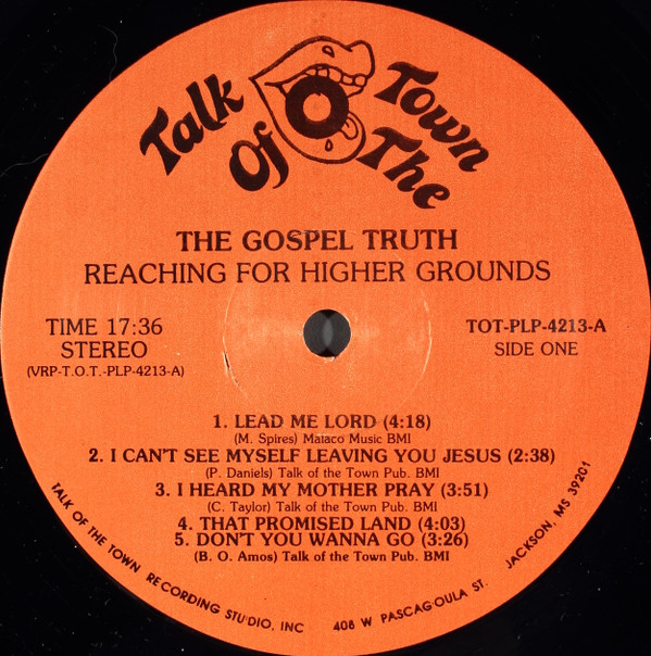 baixar álbum The Gospel Truth - Reaching For Higher Grounds