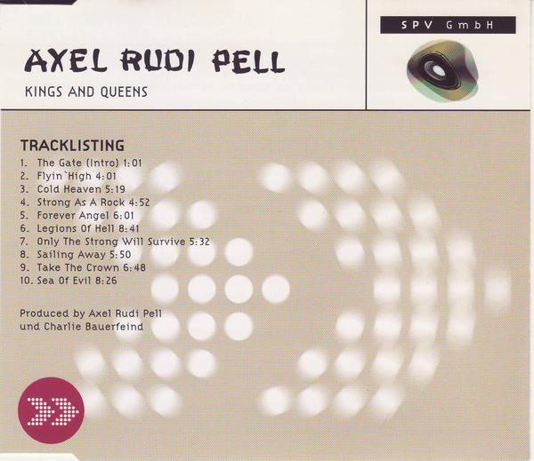 Axel Rudi Pell – Kings And Queens (2004, CD) - Discogs