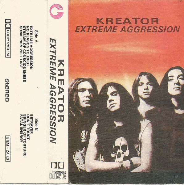 Kreator – Extreme Aggression (1990, Cassette) - Discogs