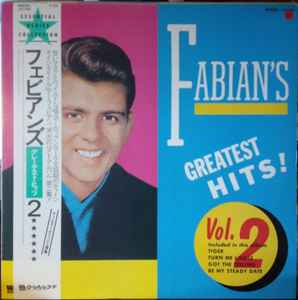 Fabian (6) - Fabian's Greatest Hits Vol.2 album cover