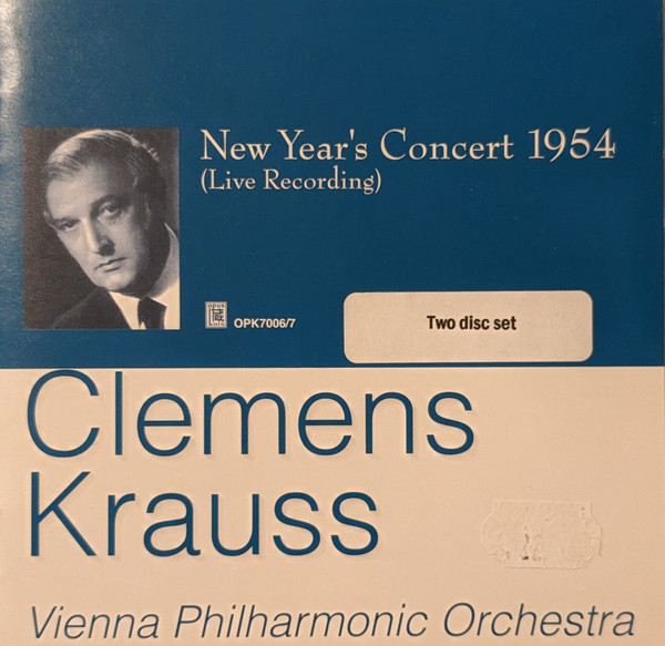 Clemens Krauss, Vienna Philharmonic Orchestra – New Year's Concert 