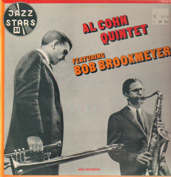 Al Cohn Quintet Featuring Bob Brookmeyer - The Al Cohn Quintet Featuring  Bobby Brookmeyer | Releases | Discogs