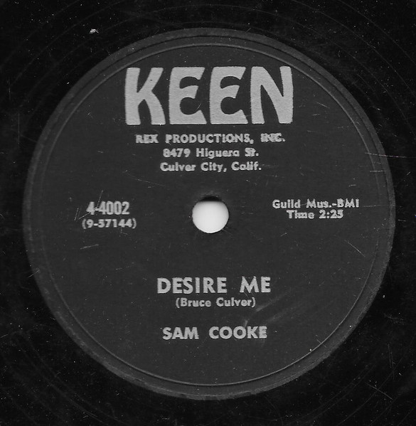 Sam Cooke - For Sentimental Reasons / Desire Me | Releases | Discogs